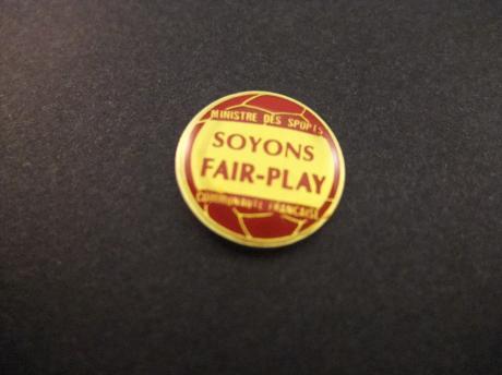 Soyons Fair-Play Frankrijk